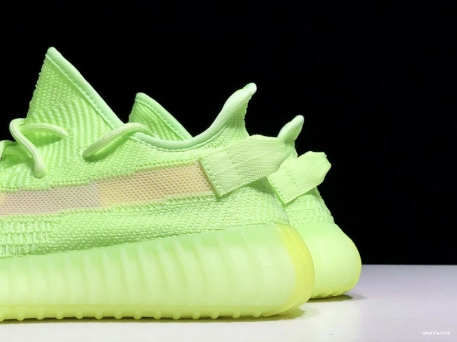 the 350 Glow Adidas Yeezy EG5293 Dark Boost in V2 0815